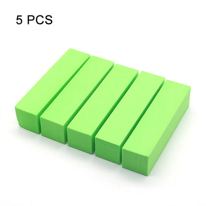 Nail Art Buffer Grinder Buffing Block White Nail File For Pedicure Tips Manicure Care Sponge Buffer Gel Polish Accessories Tools