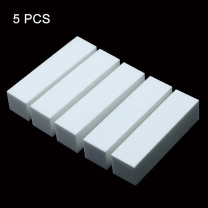 Nail Art Buffer Grinder Buffing Block White Nail File For Pedicure Tips Manicure Care Sponge Buffer Gel Polish Accessories Tools
