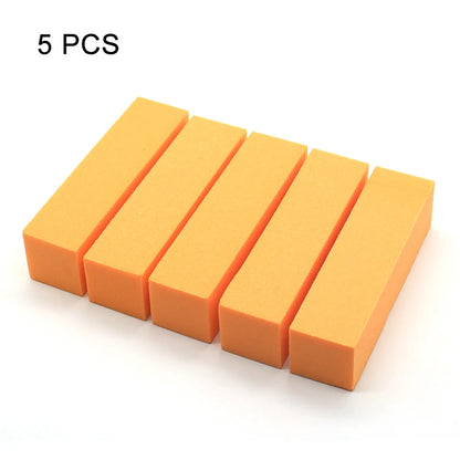 Nail Art Buffer Grinder Buffing Block White Nail File For Pedicure Tips Manicure Care Sponge Buffer Gel Polish Accessories Tools