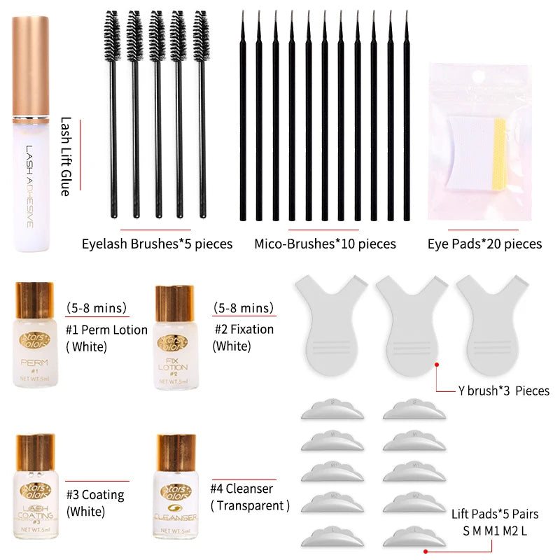 ICONSIGN Fast Perm Lash Lift Kit — 5–8 Minutes