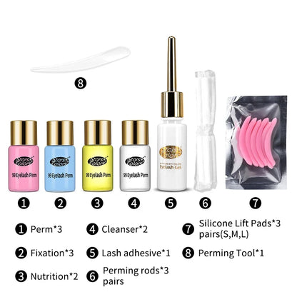 Lava Lash Professional Lash Lift Perming Kit