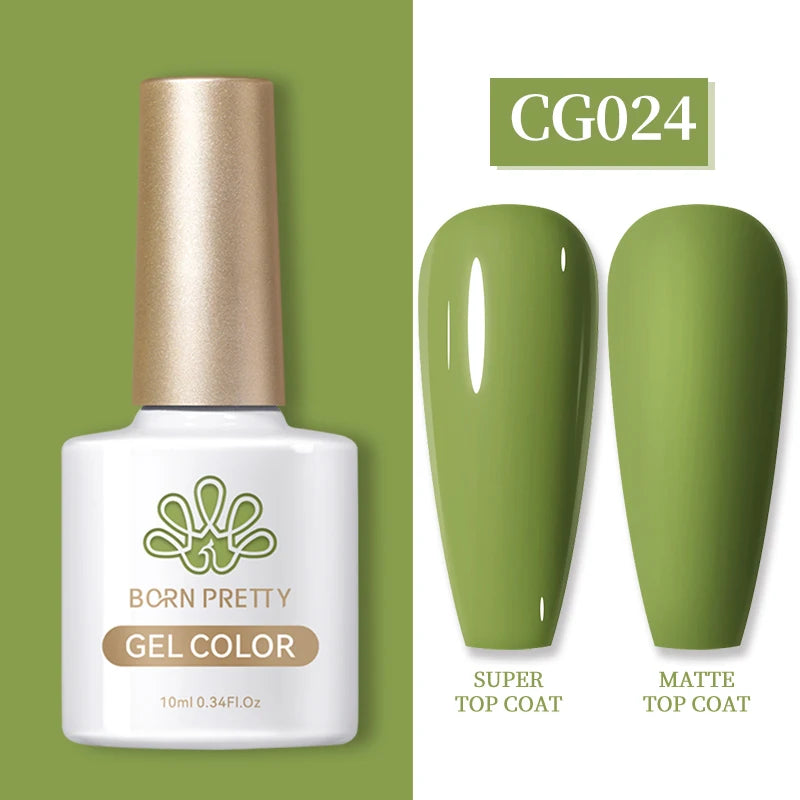 BORN PRETTY Gel Nail Polish — 130 Colors, Semi-Permanent UV/LED Gel Varnish