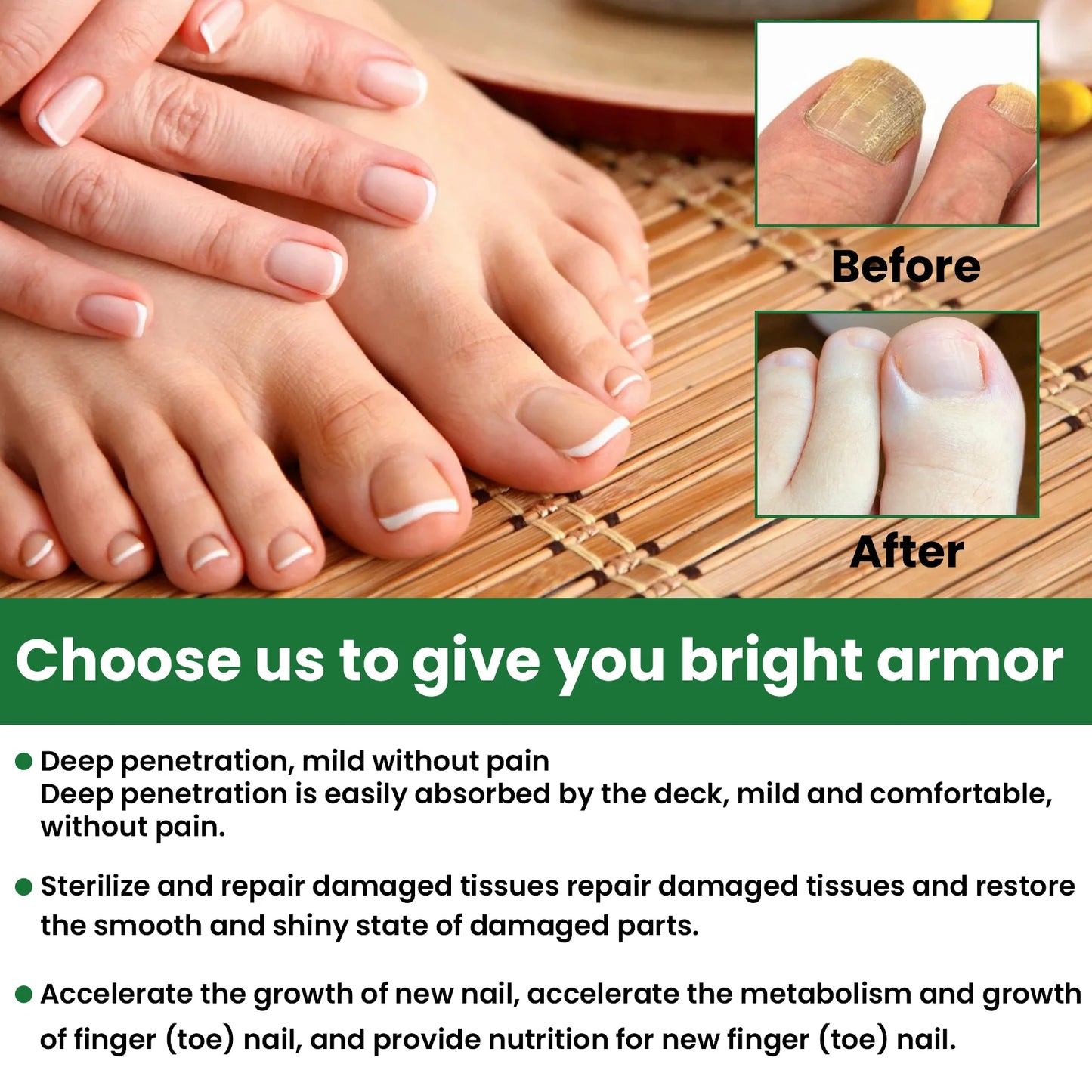 Nail Repair & Strengthening Liquid – Brightening Treatment