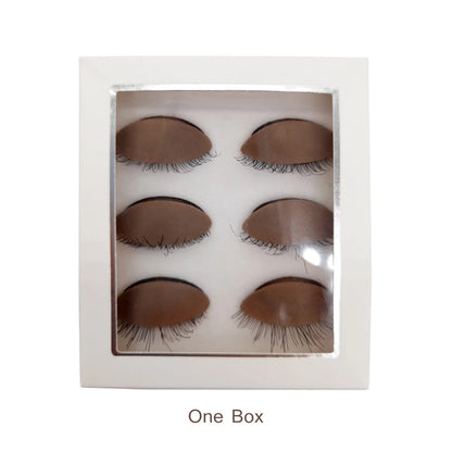Mannequin Head For Eyelash Extension Training kit With Removable Eyelids Silicone Cosmetic Model Heads Makeup Tools Gel Material