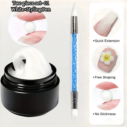 3D Nail Gel – Hard Non-Sticky Overlay for Shapes & Bows