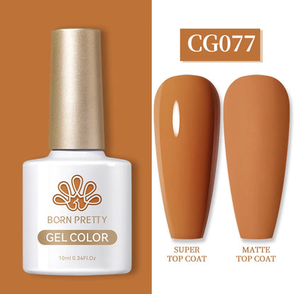 BORN PRETTY Gel Nail Polish — 130 Colors, Semi-Permanent UV/LED Gel Varnish