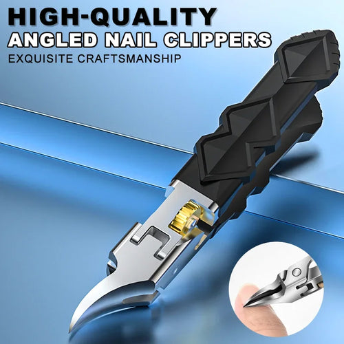 Ultra-Sharp Nail Clippers – Slanted Blade for Thick Nails