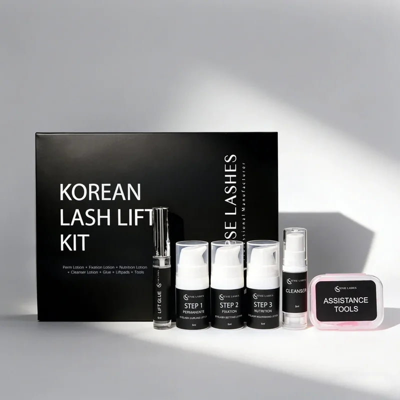 SENSE LASHES Korean Lash Lift Pro Kit — Lasts 6–8 Weeks
