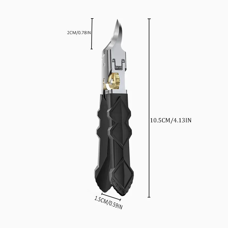 Ultra-Sharp Nail Clippers – Slanted Blade for Thick Nails