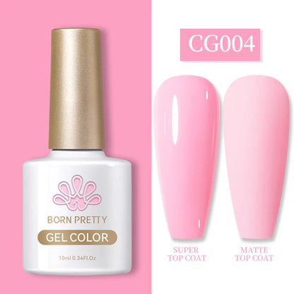 BORN PRETTY Gel Nail Polish — 130 Colors, Semi-Permanent UV/LED Gel Varnish