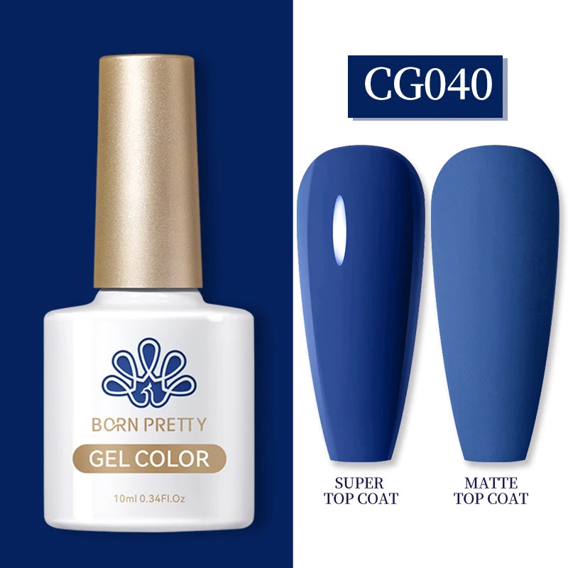 BORN PRETTY Gel Nail Polish — 130 Colors, Semi-Permanent UV/LED Gel Varnish