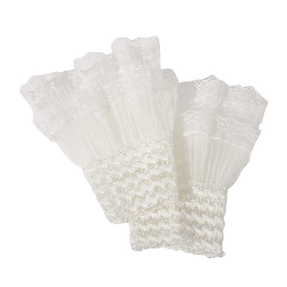 Nail Art Photo Glove – Decorative Lace Flare Cuffs
