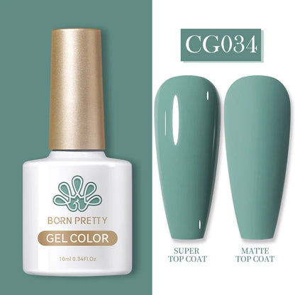 BORN PRETTY Gel Nail Polish — 130 Colors, Semi-Permanent UV/LED Gel Varnish
