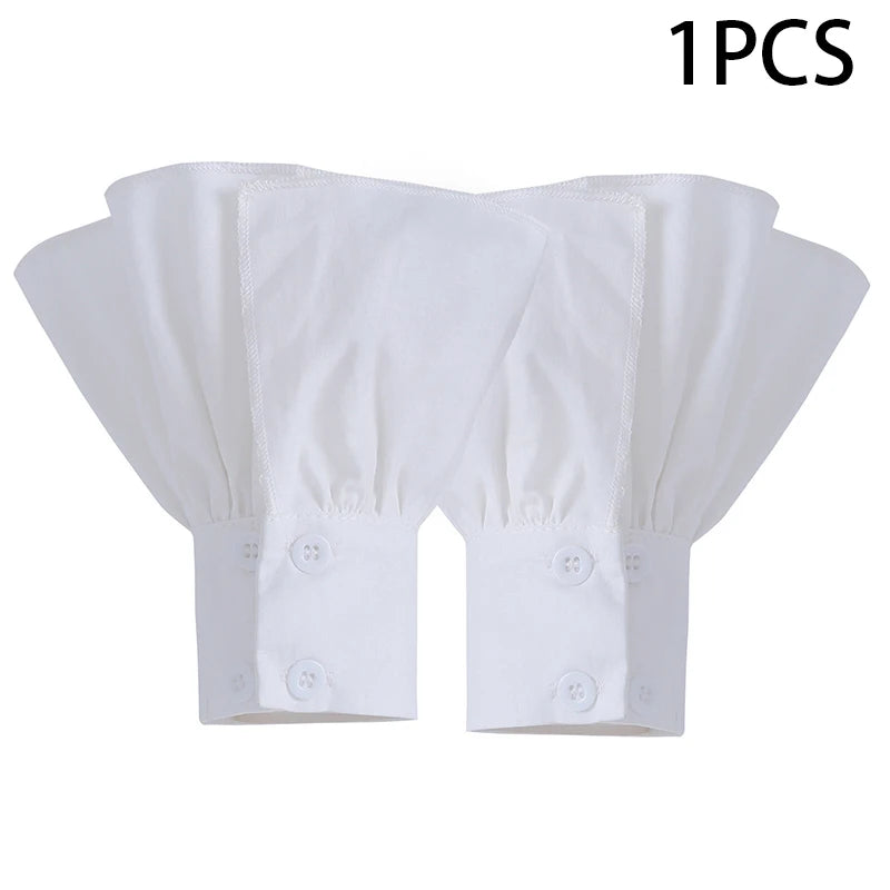 Nail Photo Glove Beautiful Gentle Fake Cuffs Decorative Chiffon Flare Cuffs Fashion Sexy Nail Art Accessories Photography Props