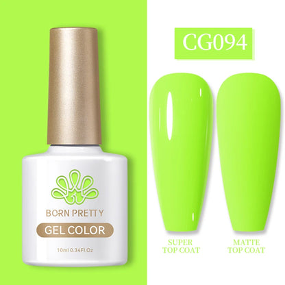 BORN PRETTY Gel Nail Polish — 130 Colors, Semi-Permanent UV/LED Gel Varnish