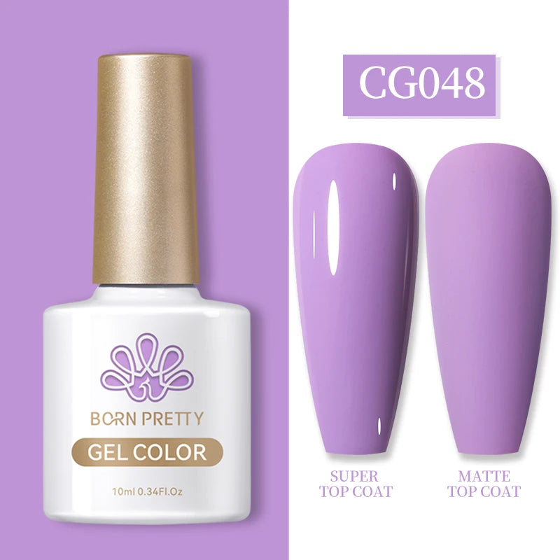 BORN PRETTY Gel Nail Polish — 130 Colors, Semi-Permanent UV/LED Gel Varnish
