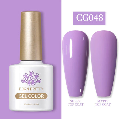BORN PRETTY Gel Nail Polish — 130 Colors, Semi-Permanent UV/LED Gel Varnish