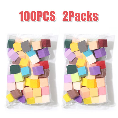 Nail Gradient Sponge Set with Grab Pen & Clip – Manicure Color Blending Tool