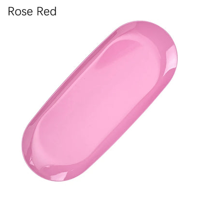 Nail Tray Stainless Steel Cosmetic Storage Tray Nail Art Nail Polish Storage Multicolor Nail Art Desktop False Nails Dish Tools