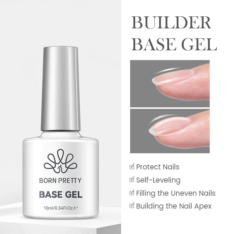 BORN PRETTY Gel Nail Polish — 130 Colors, Semi-Permanent UV/LED Gel Varnish