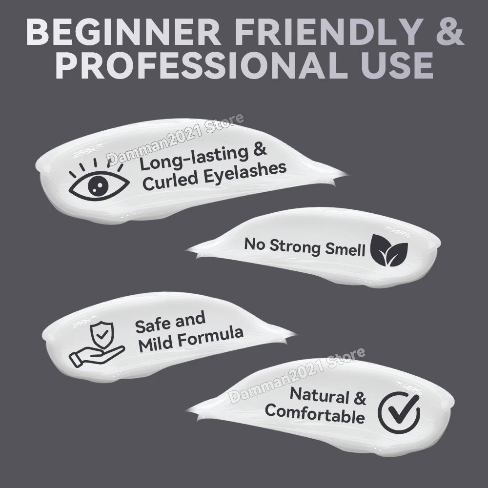 Damman Professional Lash Lift Kit – Salon-Quality Eyelash Perming Set