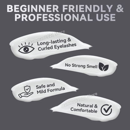 Damman Professional Lash Lift Kit – Salon-Quality Eyelash Perming Set