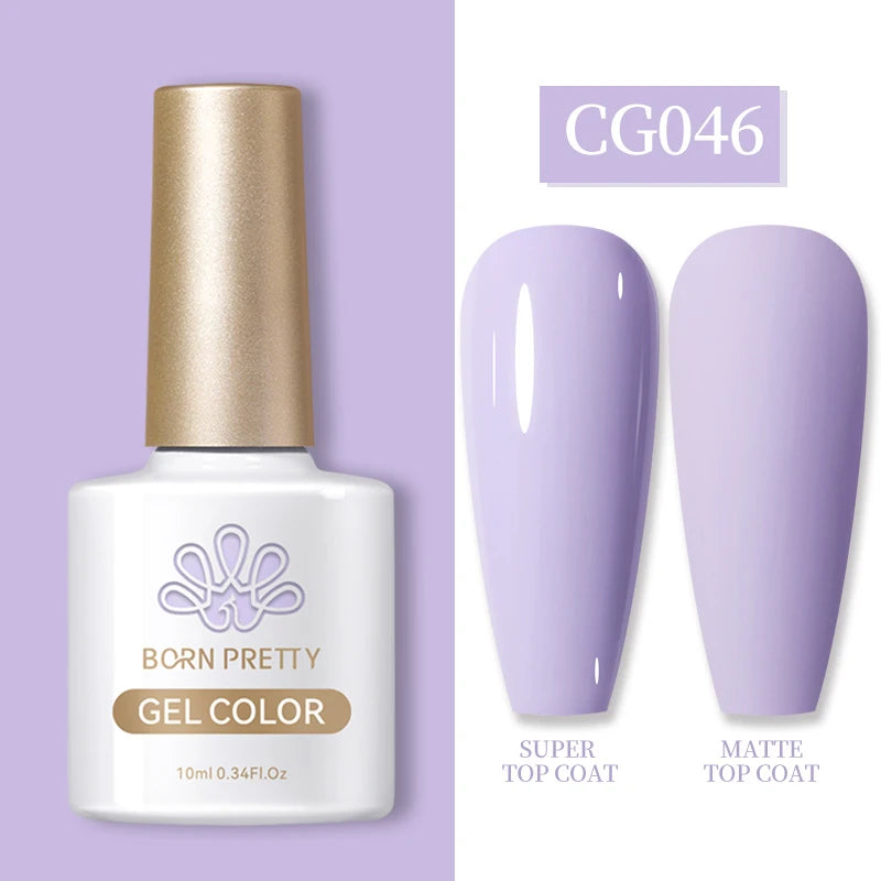 BORN PRETTY Gel Nail Polish — 130 Colors, Semi-Permanent UV/LED Gel Varnish