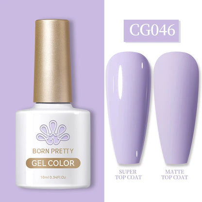 BORN PRETTY Gel Nail Polish — 130 Colors, Semi-Permanent UV/LED Gel Varnish
