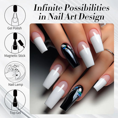 BORN PRETTY Gel Nail Polish — 130 Colors, Semi-Permanent UV/LED Gel Varnish