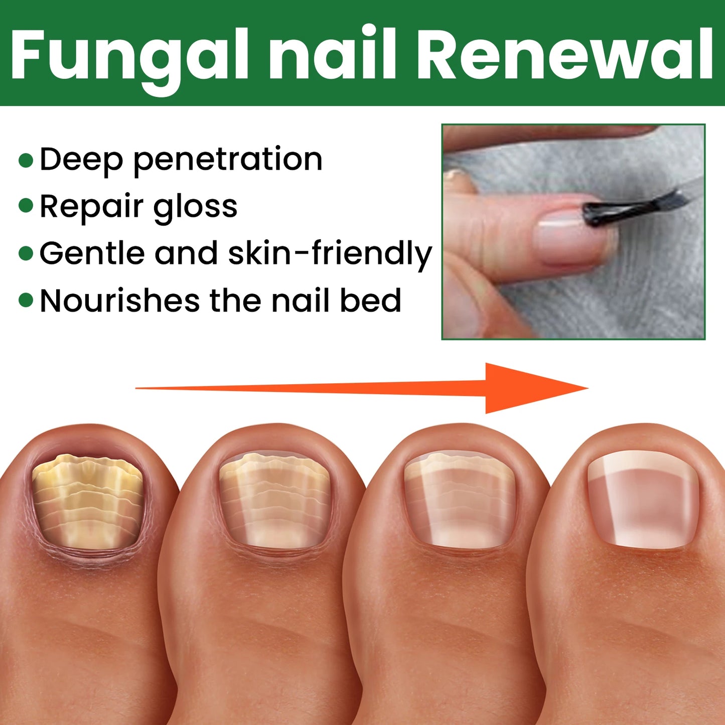 Nail Repair & Strengthening Liquid – Brightening Treatment