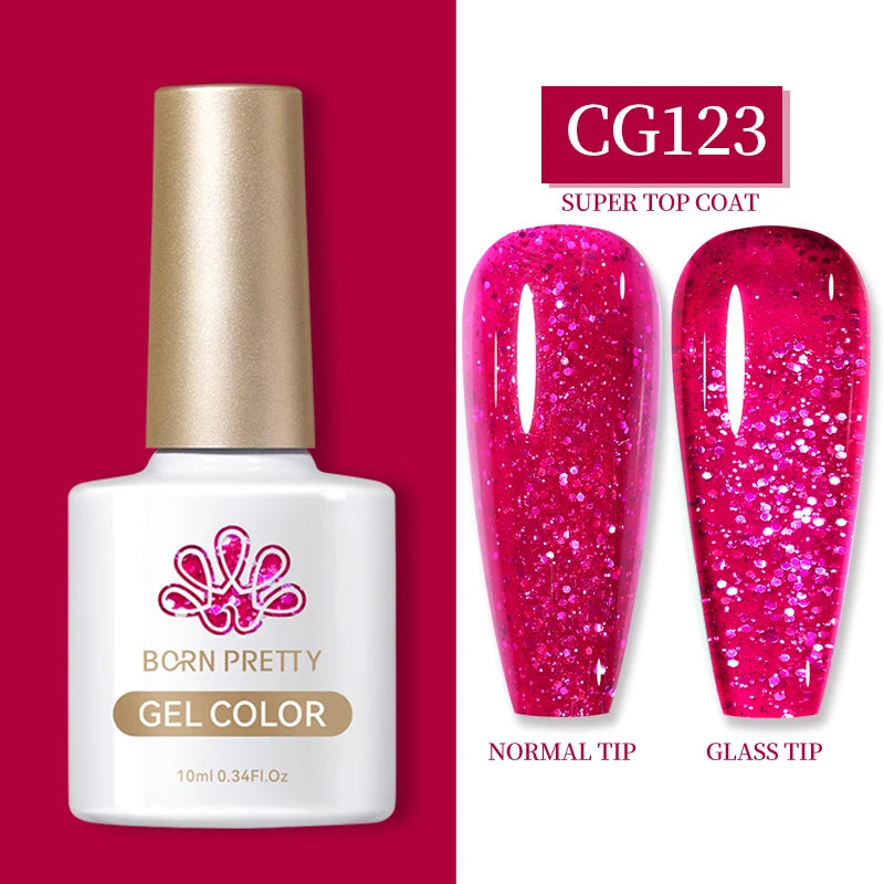 BORN PRETTY Gel Nail Polish — 130 Colors, Semi-Permanent UV/LED Gel Varnish
