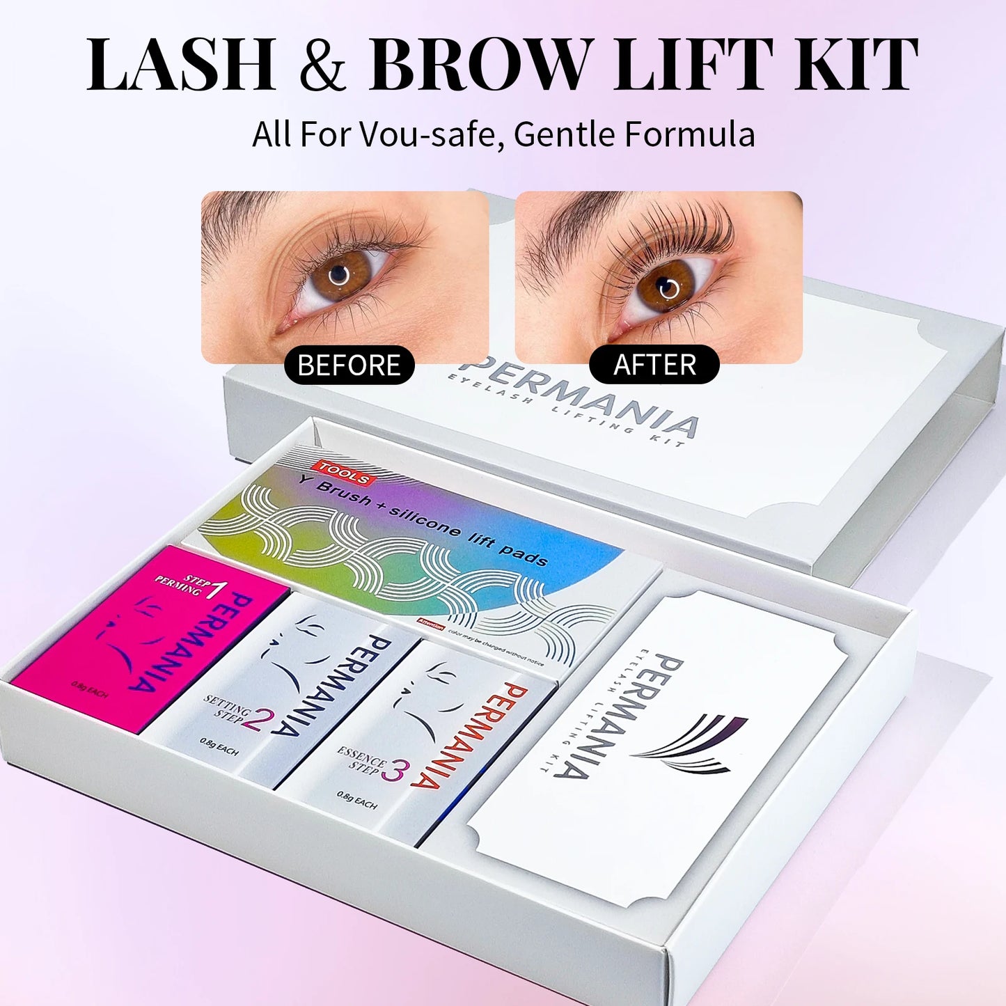 PERMANIA Quick Lash Lift & Brow Lamination Kit