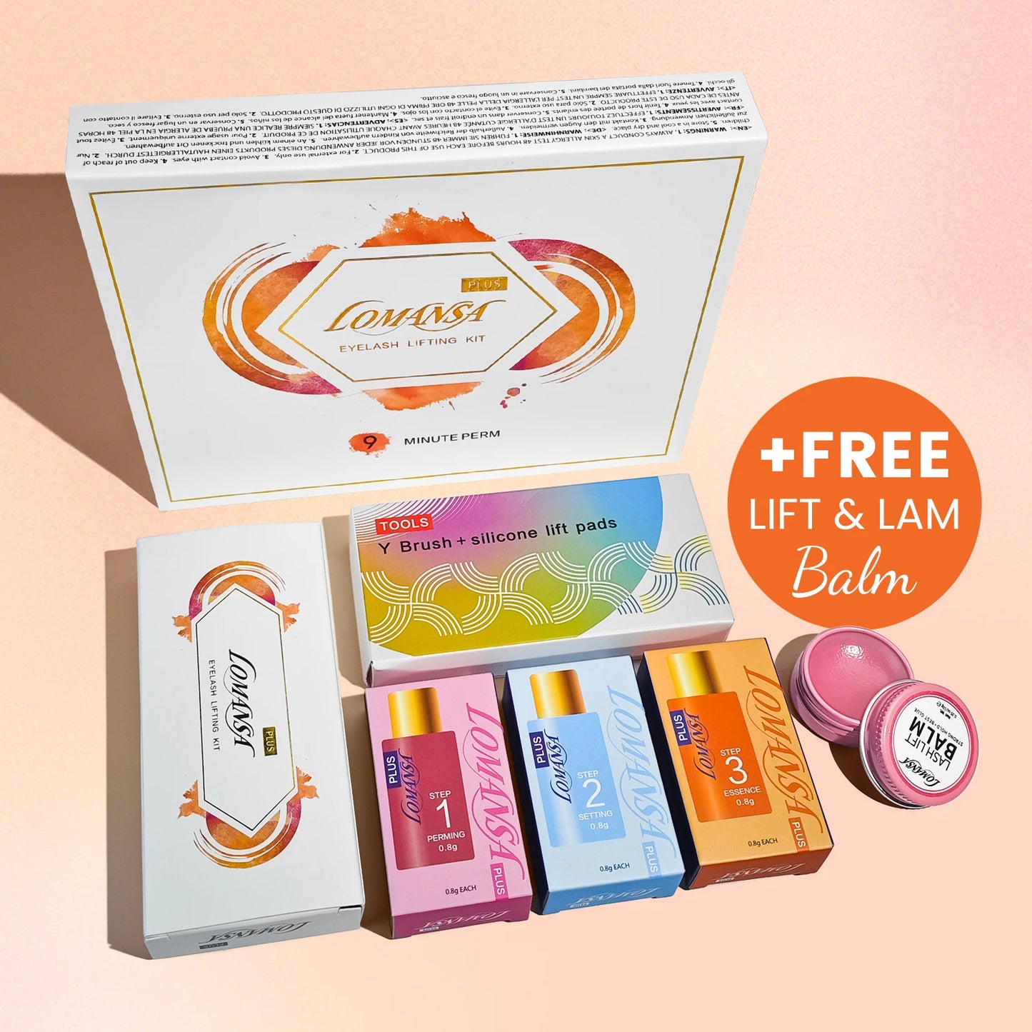 Lomansa Lash Lift Kit — Lasts 6–8 Weeks