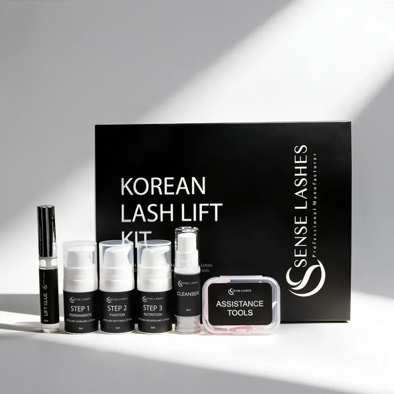 SENSE LASHES Korean Lash Lift Pro Kit — Lasts 6–8 Weeks