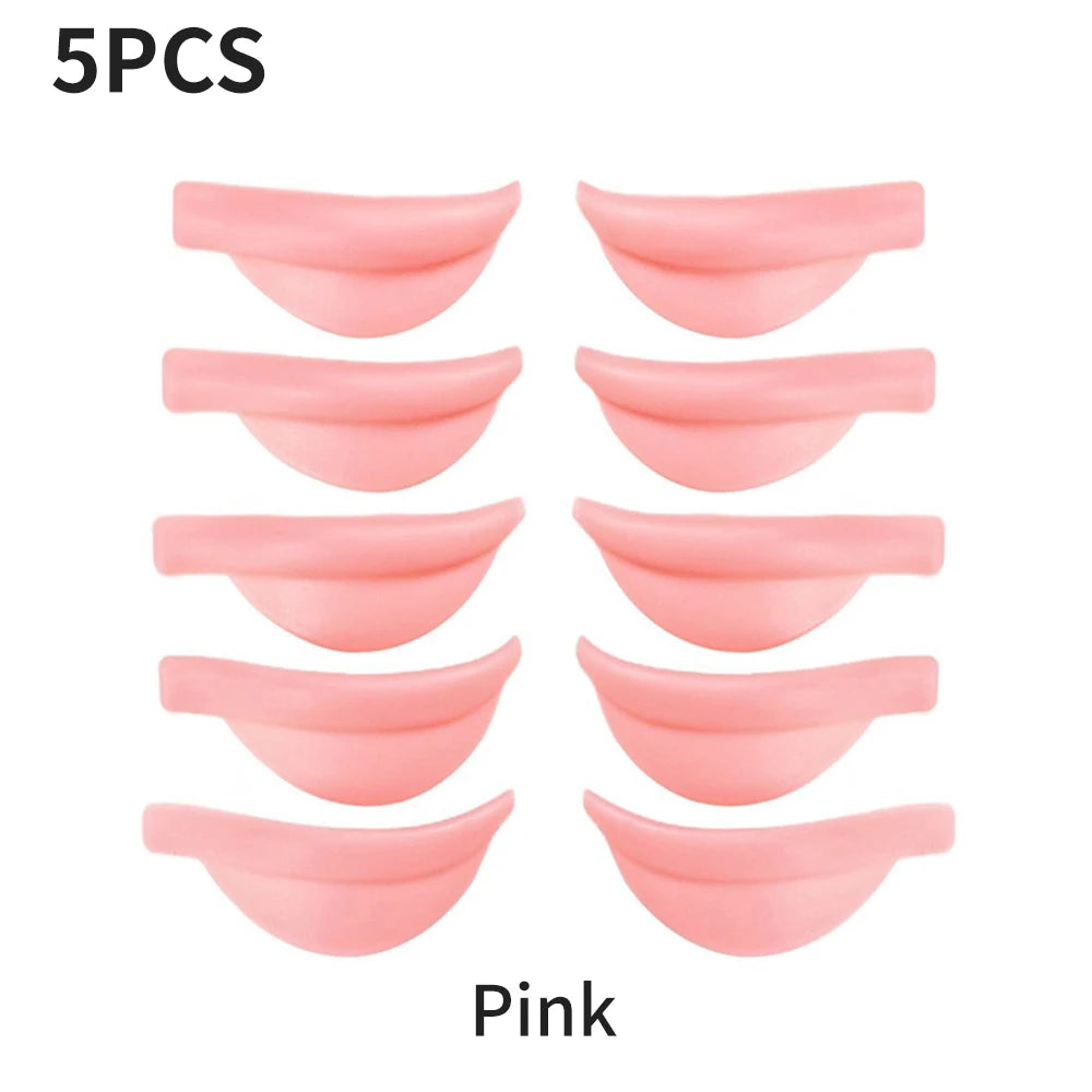 Reusable Silicone Lash Lift Perm Pads — 5 Pairs