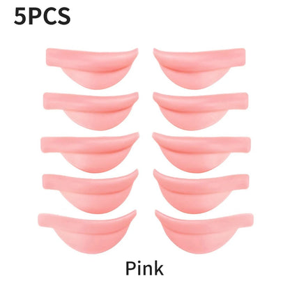 Reusable Silicone Lash Lift Perm Pads — 5 Pairs