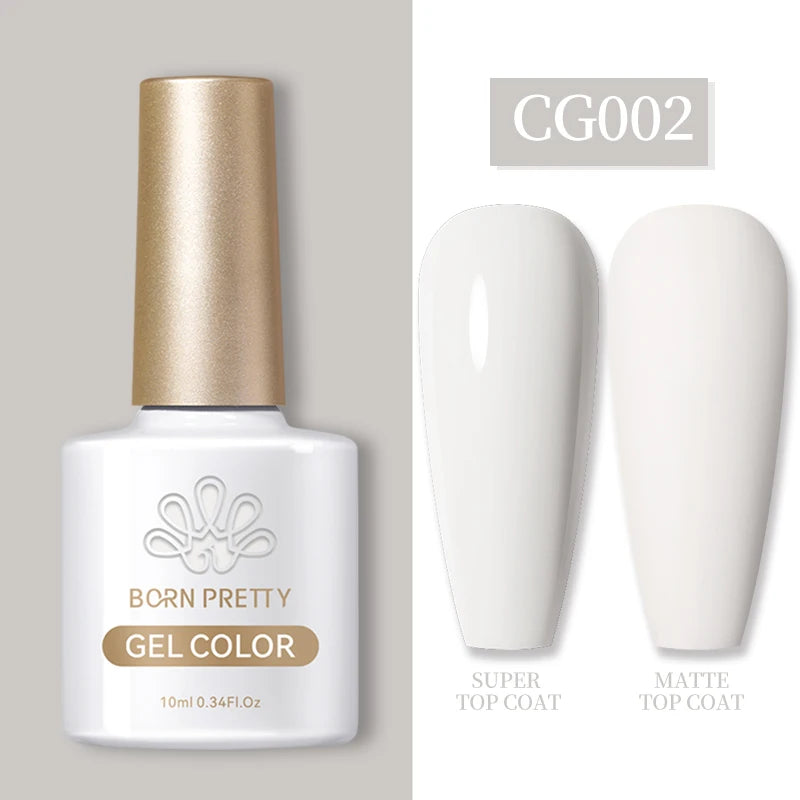 BORN PRETTY Gel Nail Polish — 130 Colors, Semi-Permanent UV/LED Gel Varnish