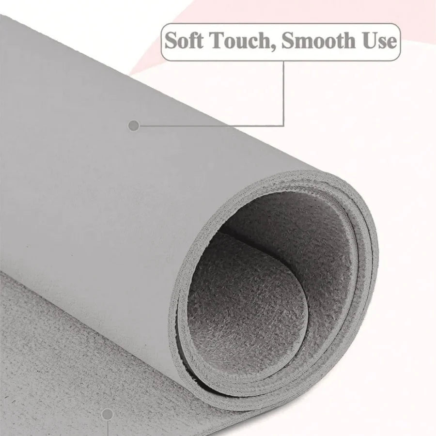 Nail Art Table Mat – Foldable Leather Desk Mat with Armrest