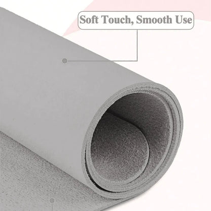 Nail Art Table Mat – Foldable Leather Desk Mat with Armrest