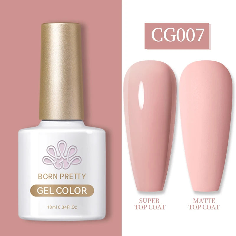 BORN PRETTY Gel Nail Polish — 130 Colors, Semi-Permanent UV/LED Gel Varnish