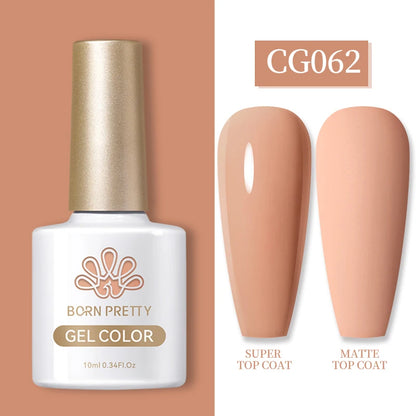 BORN PRETTY Gel Nail Polish — 130 Colors, Semi-Permanent UV/LED Gel Varnish