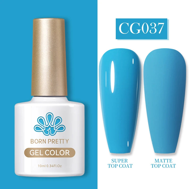 BORN PRETTY Gel Nail Polish — 130 Colors, Semi-Permanent UV/LED Gel Varnish