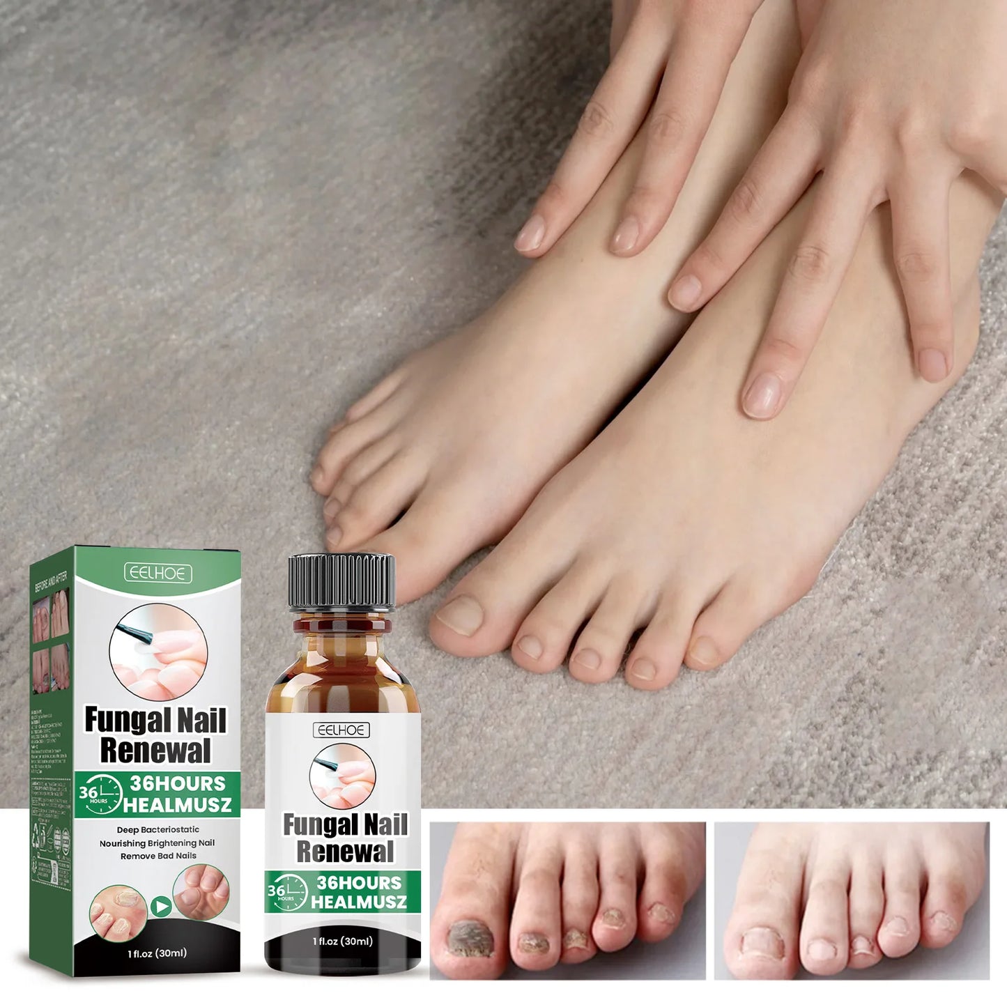 Nail Repair & Strengthening Liquid – Brightening Treatment