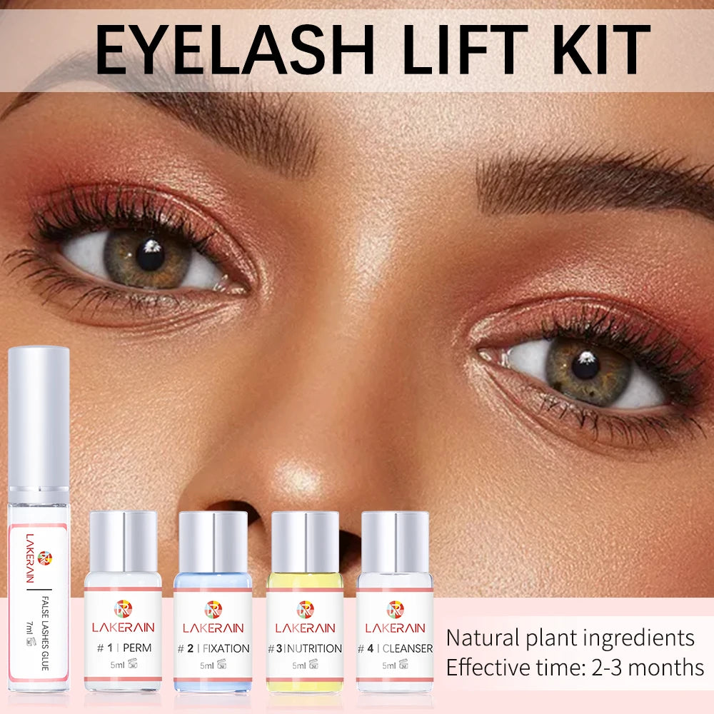 Lakerain Lash Lift Kit — Semi-Permanent Curling & Perming