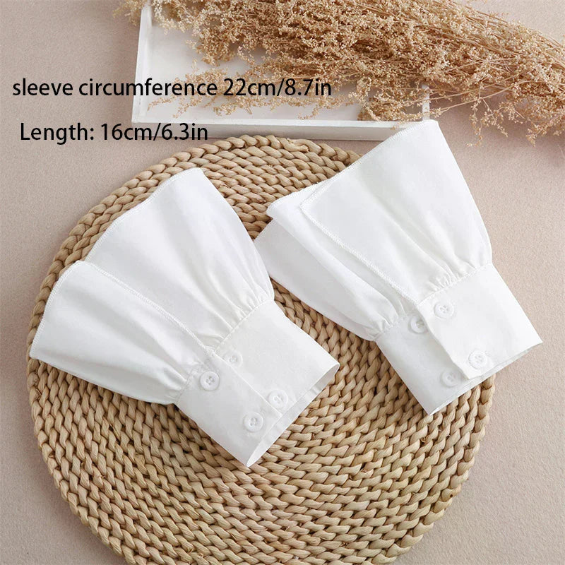Nail Photo Glove Beautiful Gentle Fake Cuffs Decorative Chiffon Flare Cuffs Fashion Sexy Nail Art Accessories Photography Props