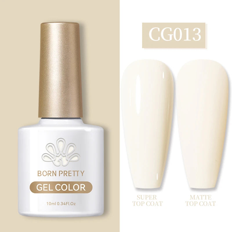 BORN PRETTY Gel Nail Polish — 130 Colors, Semi-Permanent UV/LED Gel Varnish