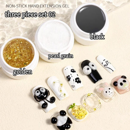 3D Nail Gel – Hard Non-Sticky Overlay for Shapes & Bows