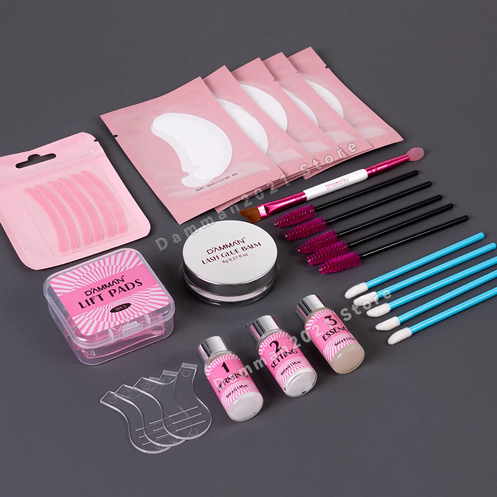 Damman Professional Lash Lift Kit – Salon-Quality Eyelash Perming Set