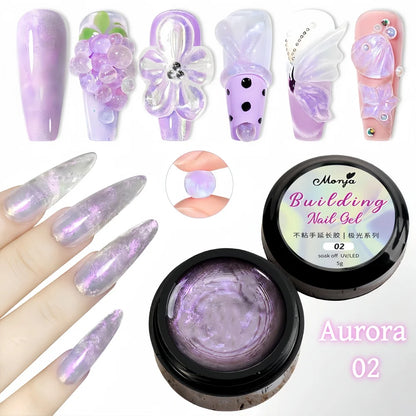 3D Nail Gel – Hard Non-Sticky Overlay for Shapes & Bows