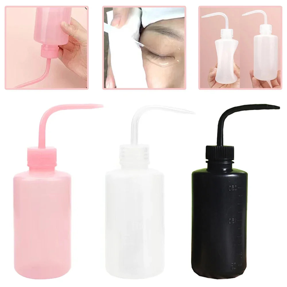 23Pcs Eyelash Extension Cleaning Kit 5 in 1 Lash Shampoo Brush Soap Foam Washing Bottle Set Eyebrow Mascara Wand Eye Pad Patches